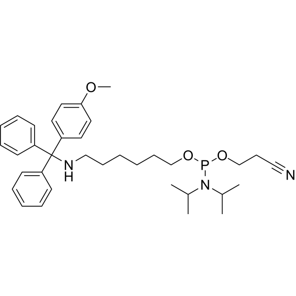 MMT-Hexylaminolinker Phosphoramidite 114616-27-2
